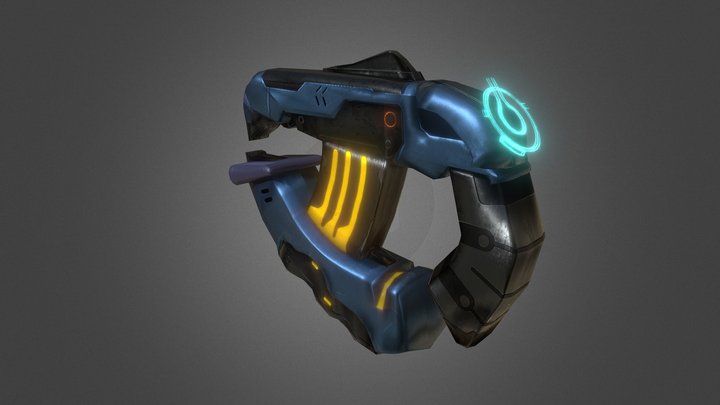 Halo - Plasma Pistol 3D Model