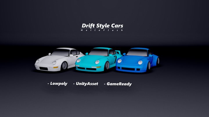 HellaFlush: DriftStyleCars - Classic - Das_Alien 3D Model