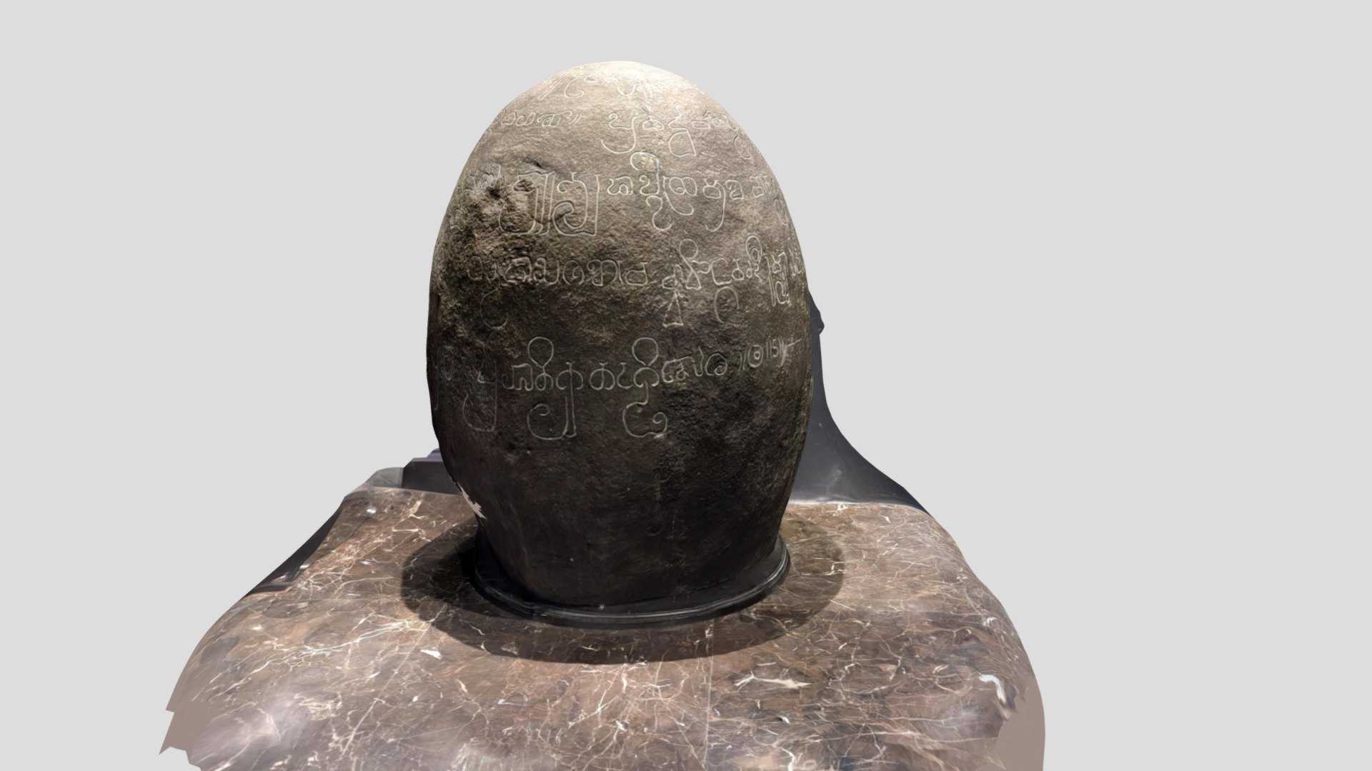 Tugu Inscription Download Free 3D Model By Noelbynature b8f5202
