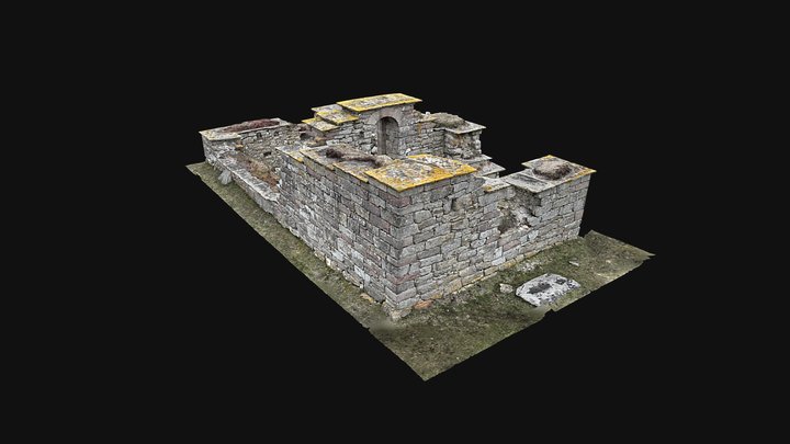 Fridarve slott, Vamlingbo 3D Model