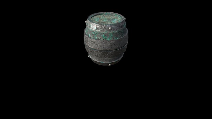 Infected barrel 3D Model