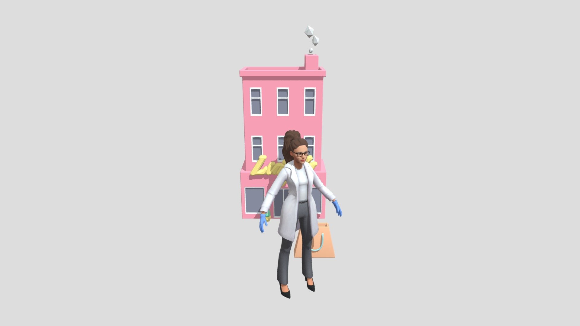 Pink Parisian - Download Free 3D model by PinkParisian (@rbengardi20 ...