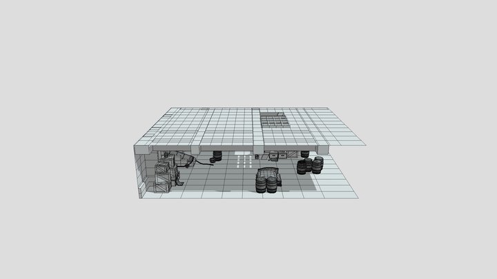 Ship Scene Section12 3D Model
