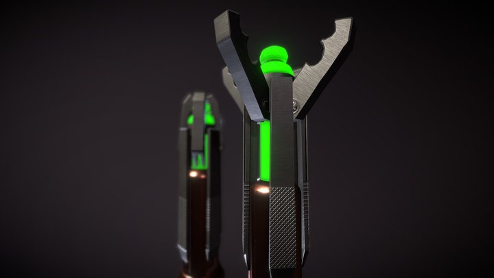 Sonic Screwdriver (Smith) - Game Ready 3D Model