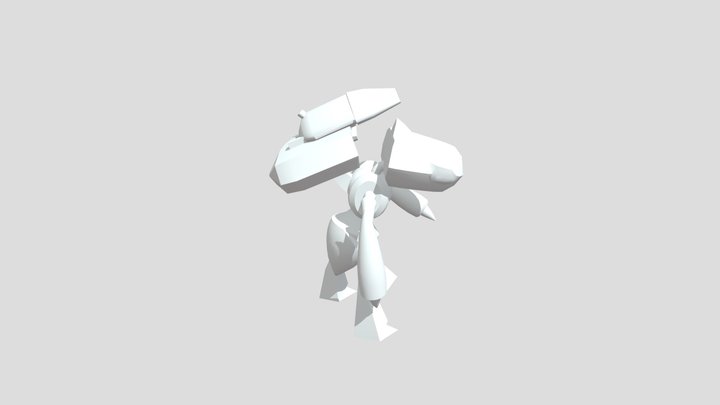 Genesect 3D Model