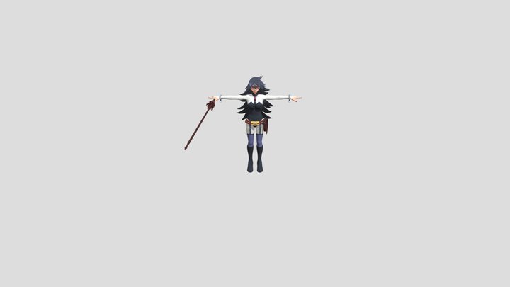 PC Computer - My Hero Ones Justice 2 - Midnight 3D Model