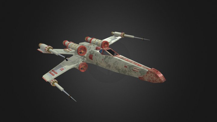 X-Wing 3D Model