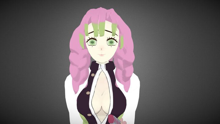 Mitsuri Kanroji 3D Model