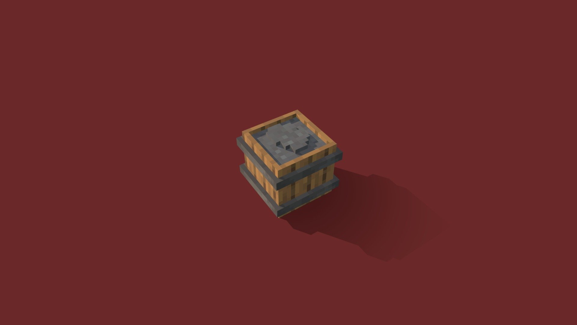 Gunpowder keg render 3D model by Lumex [b8fb0e9] Sketchfab