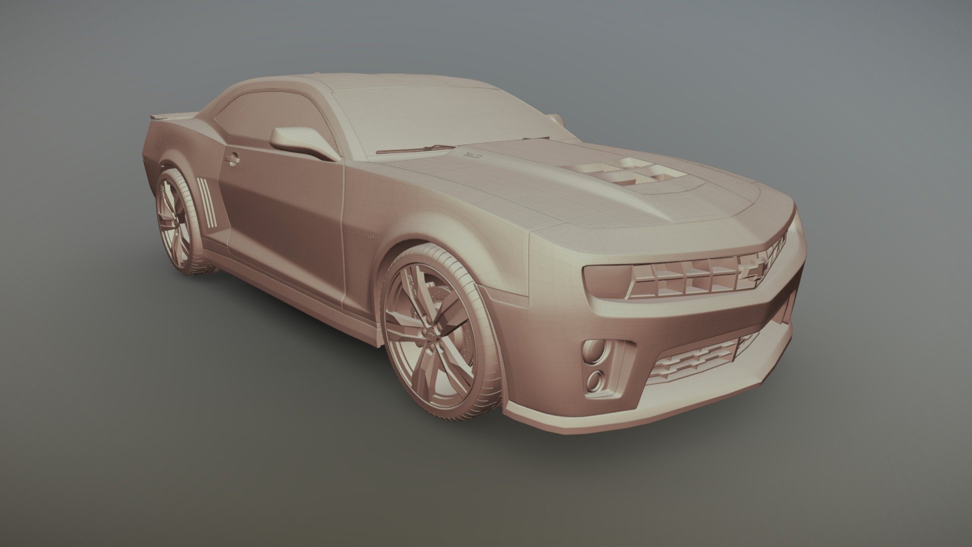 Chevrolet Camaro ZL1 - 3D model by Ketulino (@ketulin0) [b8fb6f4]