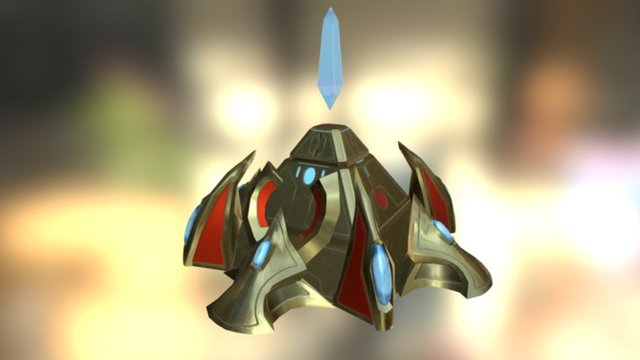 Protoss Nexus 3D Model