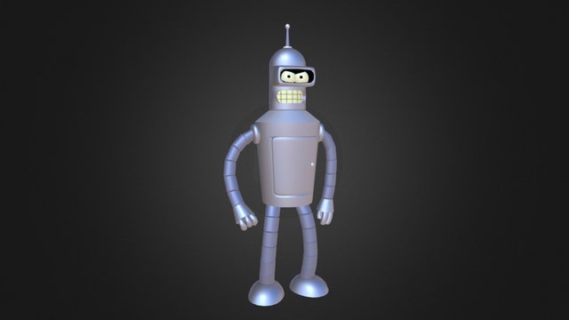 Bender Bending Rodriguez 3D Model