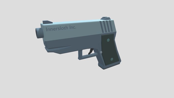 Among Us pistol 3D Model
