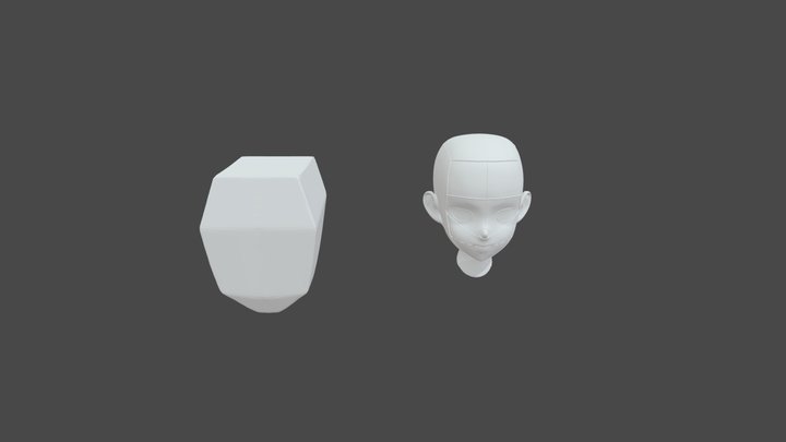 head2 3D Model