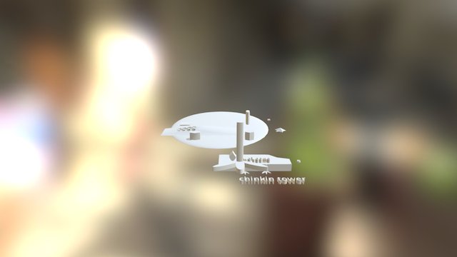 Chinkin Tower 3D Model