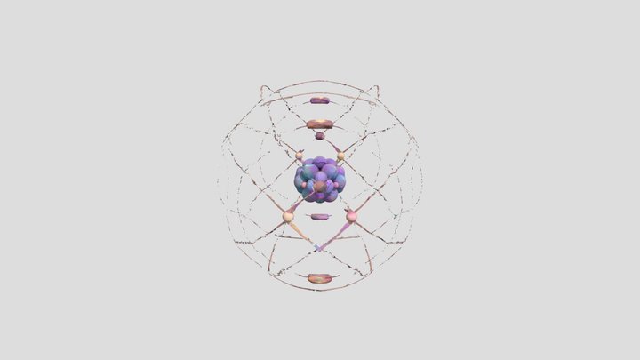 Atomic Sculpture 3D Model
