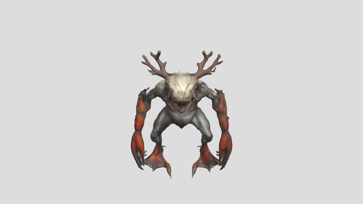 Crabman_ Monster_ Desig_0820190913_texture_fbx – Gratis 3D-model STL