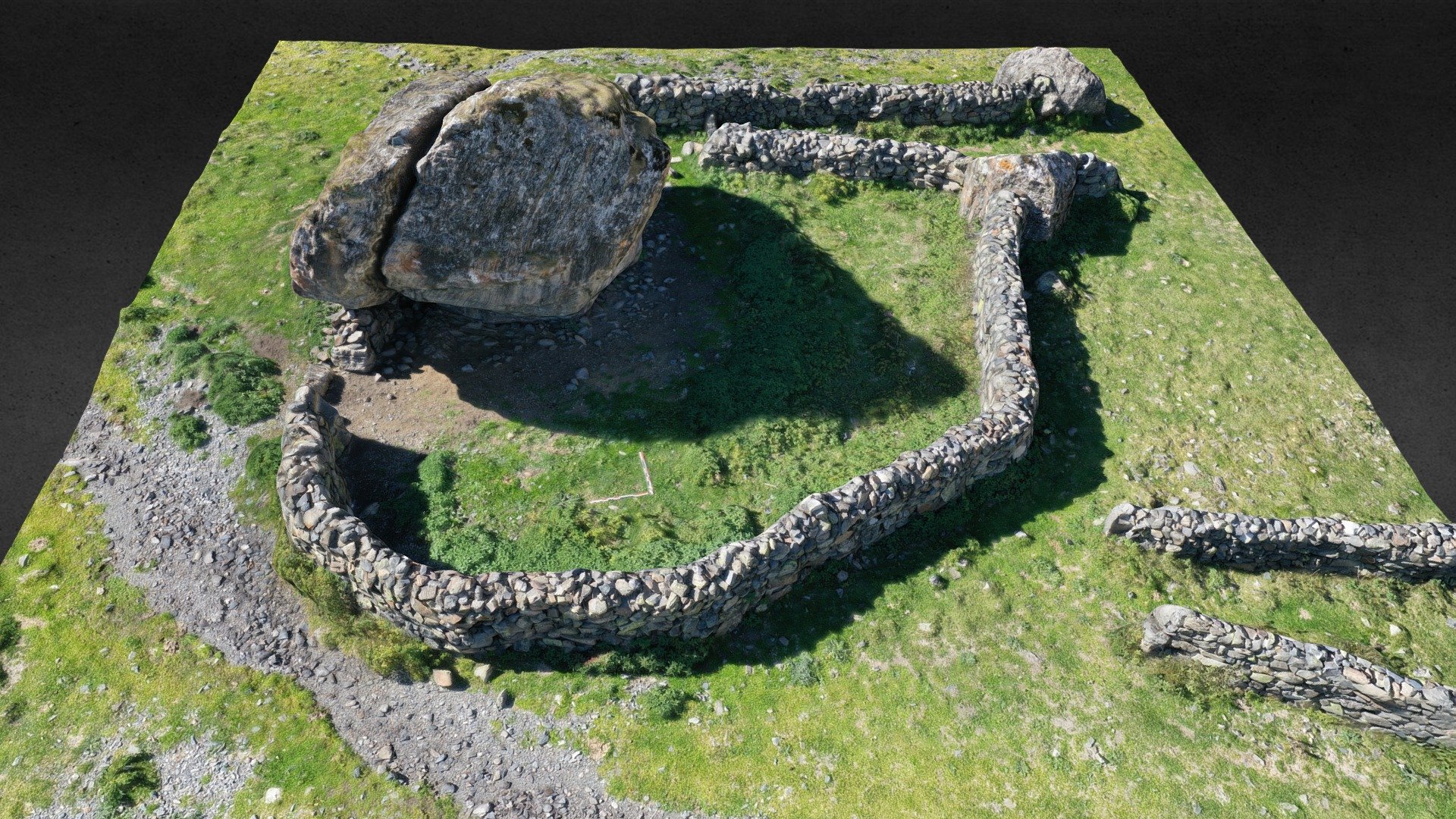 Courtaous, Aulon (65) - Download Free 3D model by Archéomatique ...