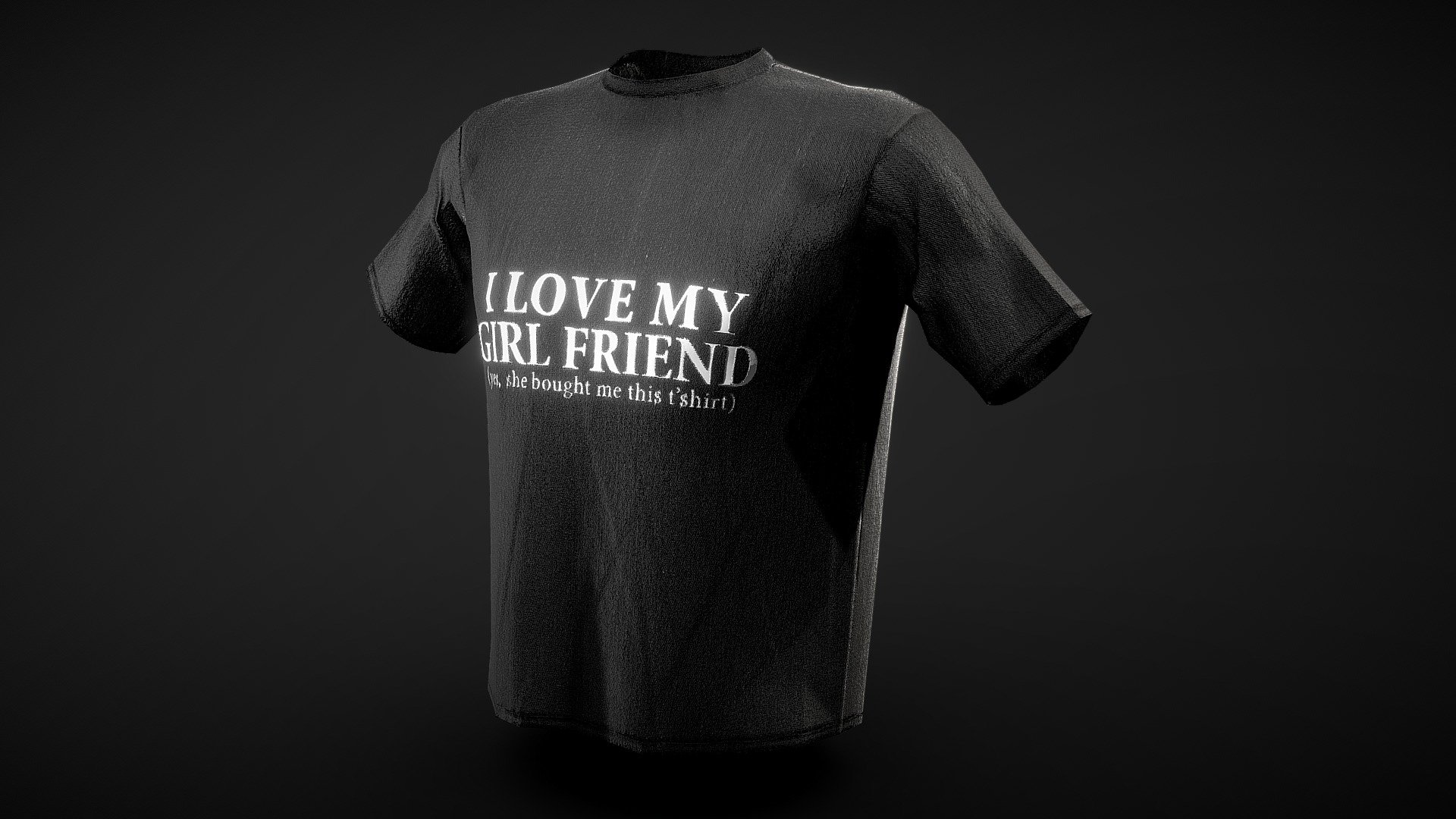 Boyfriend Tshirts Male Buy Royalty Free 3D model by Paradoox_Fashion