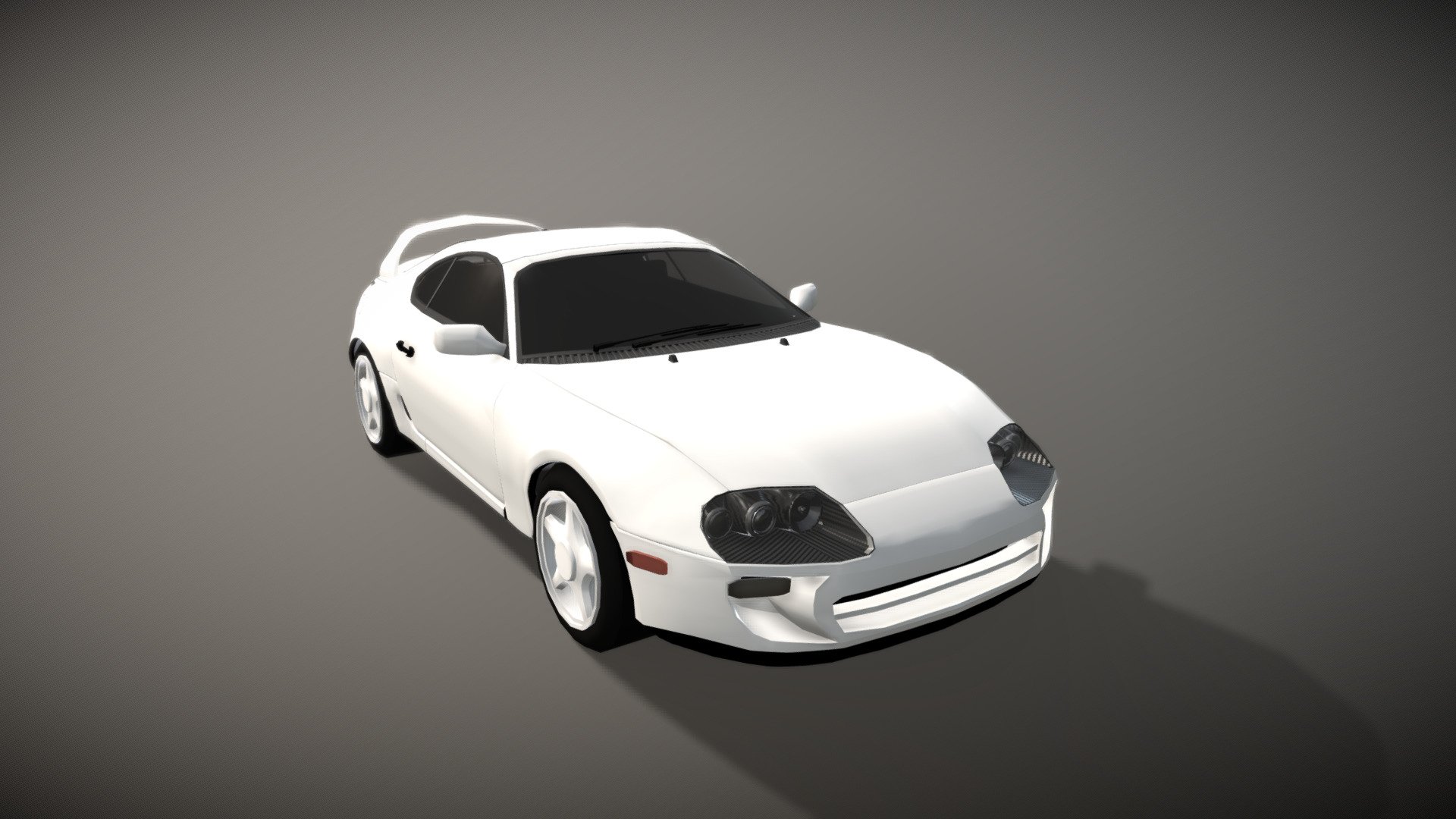 Toyota supra 3d model