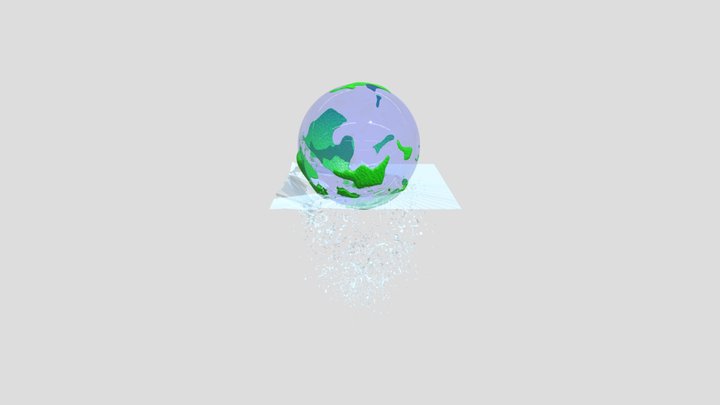 Crash Head First 3D Model