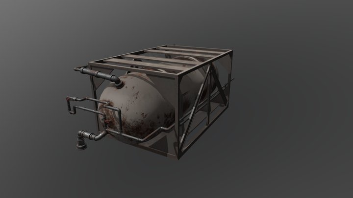 Site 37 - Boiler Tank 3D Model