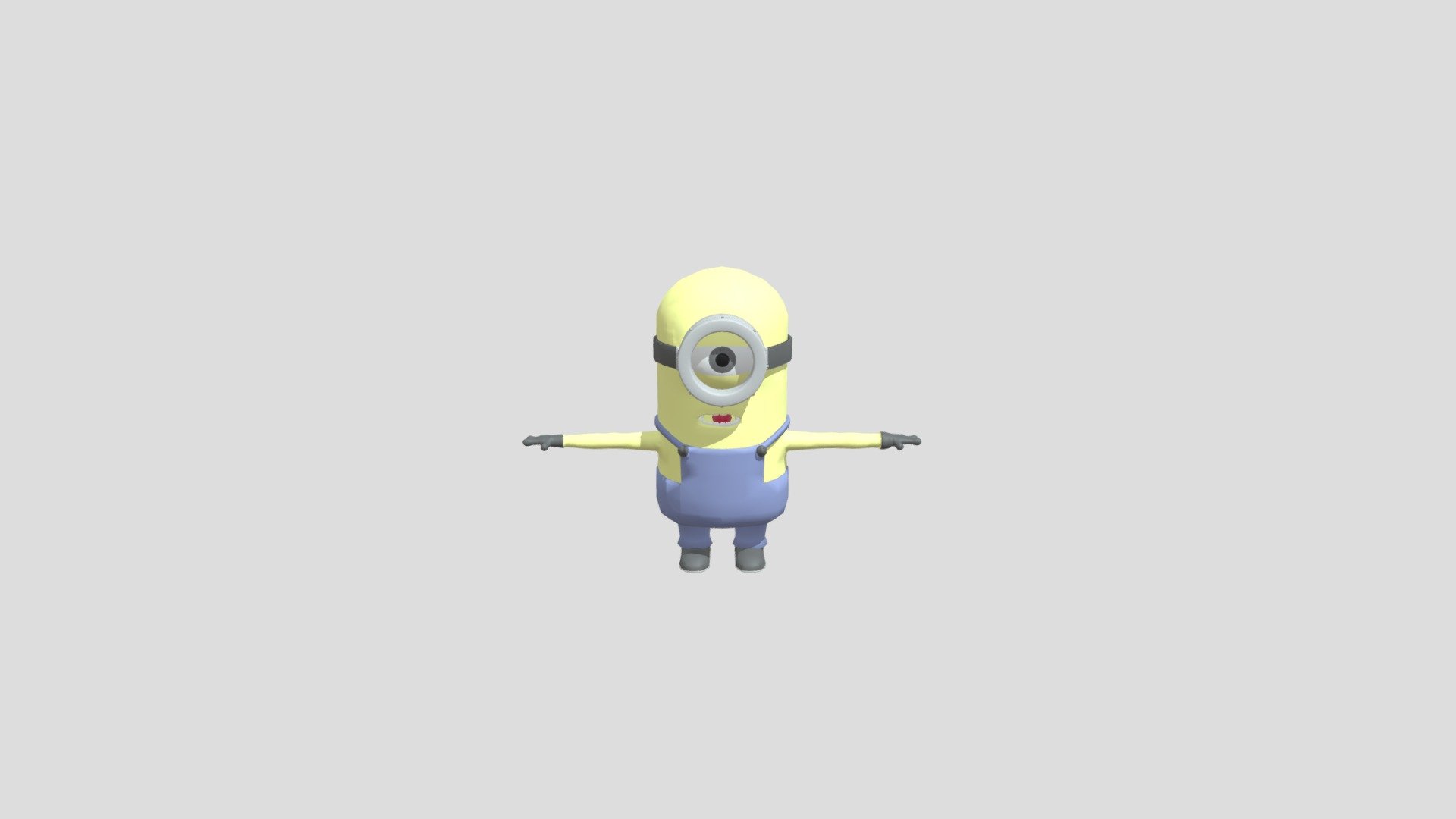 Minion - Download Free 3D model by modellehetbeste8761 ...