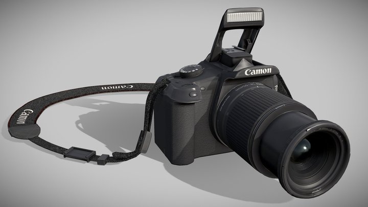 DSLR Camera (Study) 3D Model