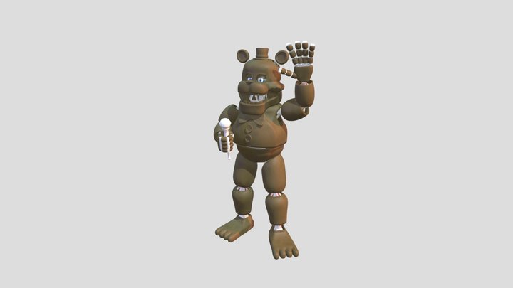 Diner_fredbear_by_yourogrelord_dbxtbgg 3D Model