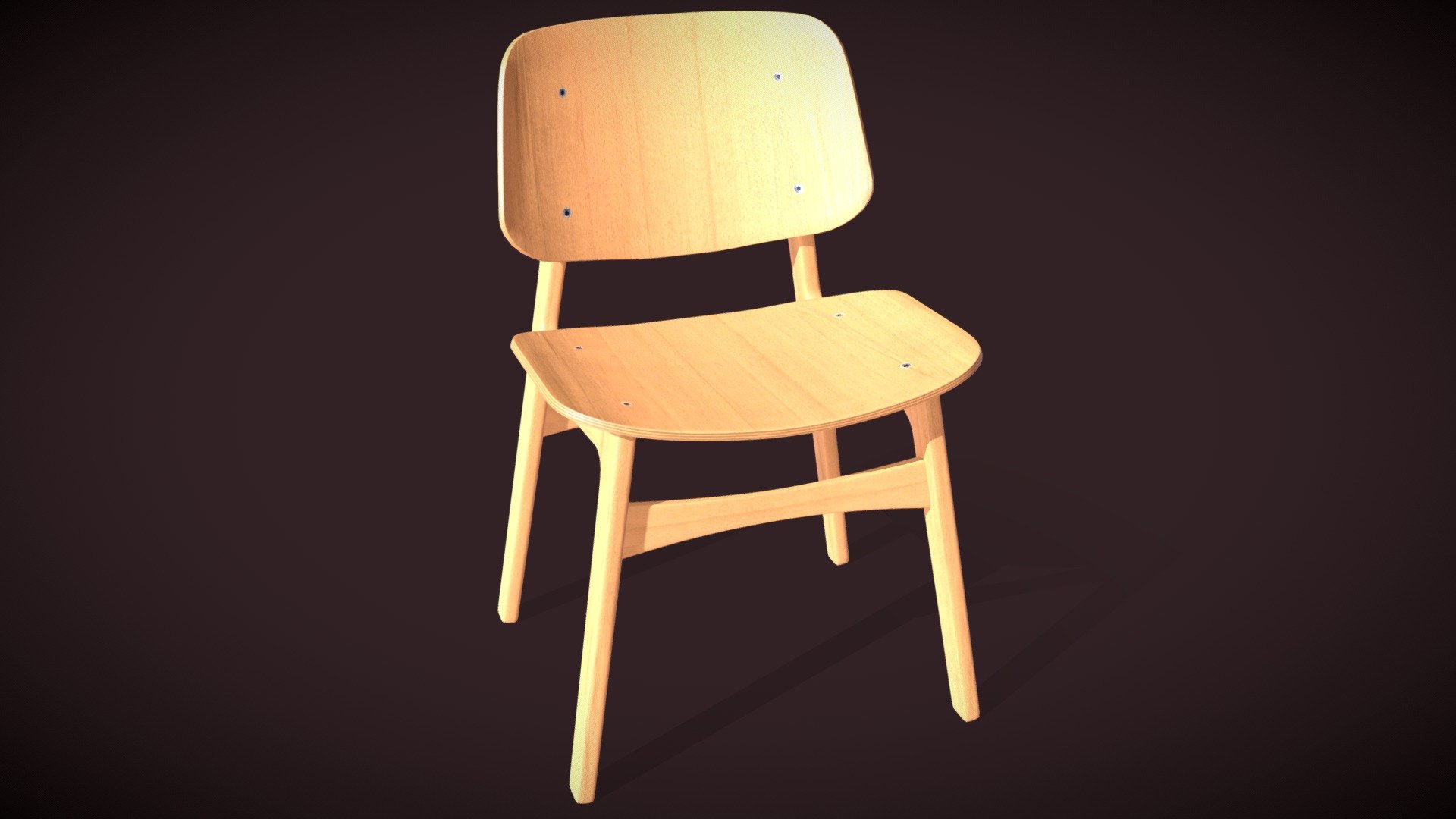Soborg Oak Wooden Chair