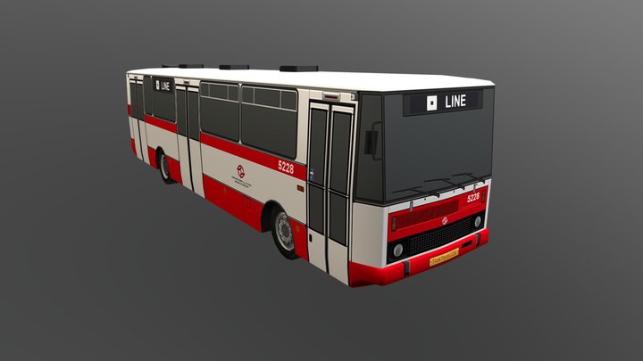 [BUS] Karosa B732 3D Model