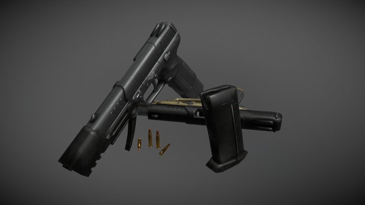 Five-Seven 3D Model