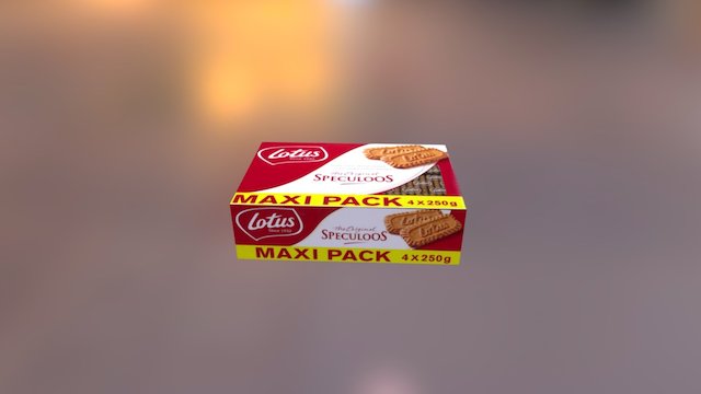 Lotus Speculoos 3D Model