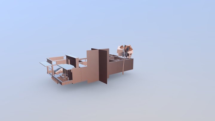 Indian Home Plan 3D 3D Model