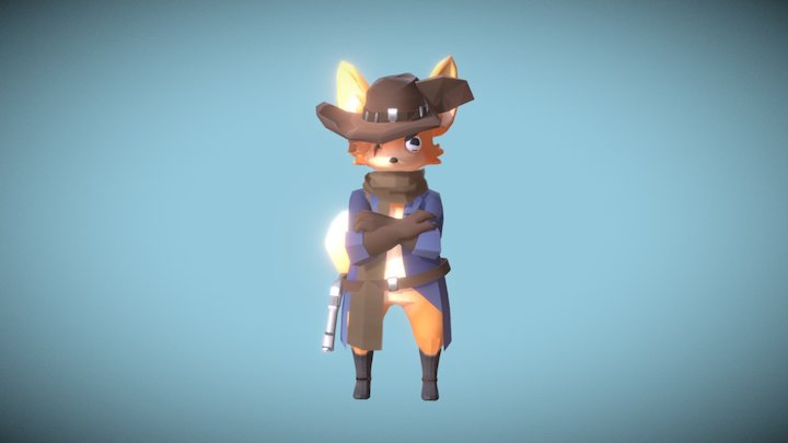 FFFFFOX 3D Model