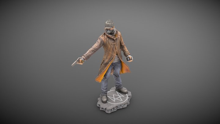 Watch Dogs Figure [3D Scan] 3D Model