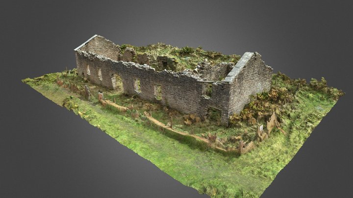 Augill Smelt Mill 3D Model