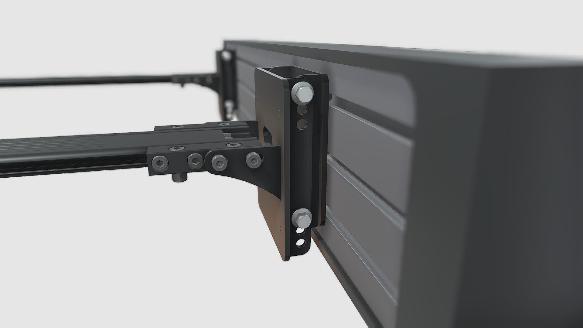 JB Falcon Removable Brackets for QR Attached — Sketchfab embed 3D viewer