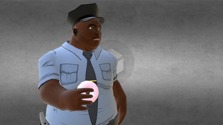 Agent Winslow 3D Model
