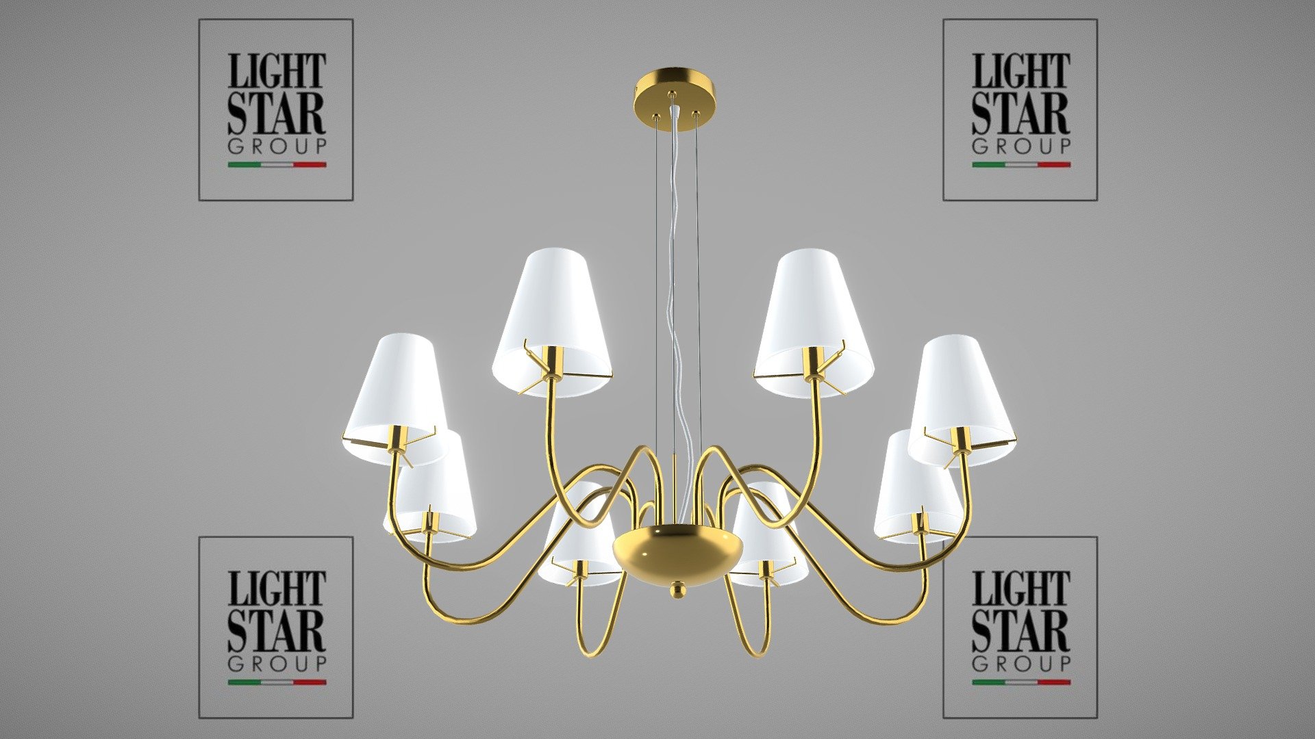 758082 Diafano Lightstar Chandelier - 3D model by LIGHTSTAR GROUP ...