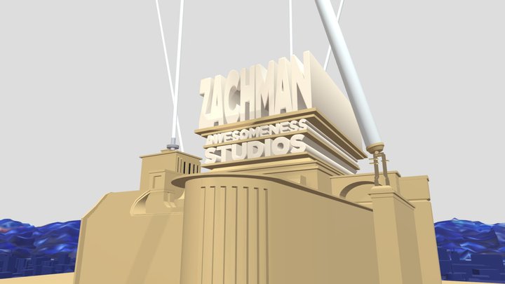 Zachman Awesomeness Studios (Ramu Films Style) 3D Model