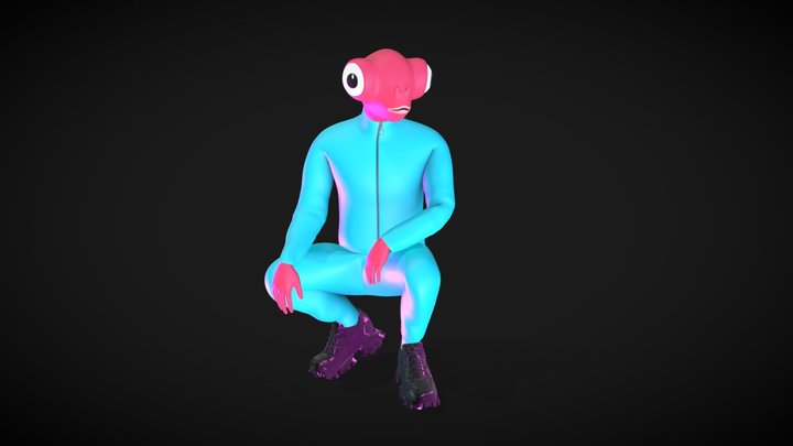 pose2 3D Model