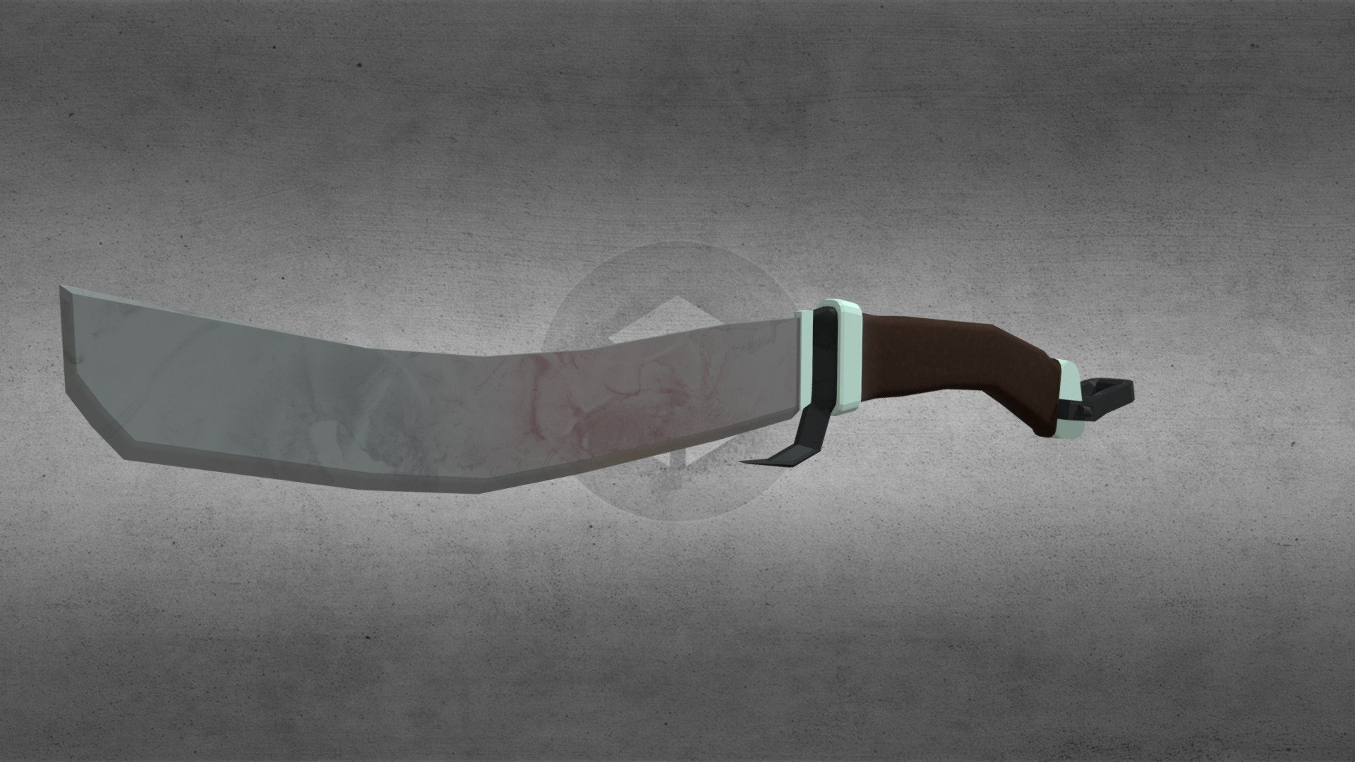Scifi Knife lowpoly