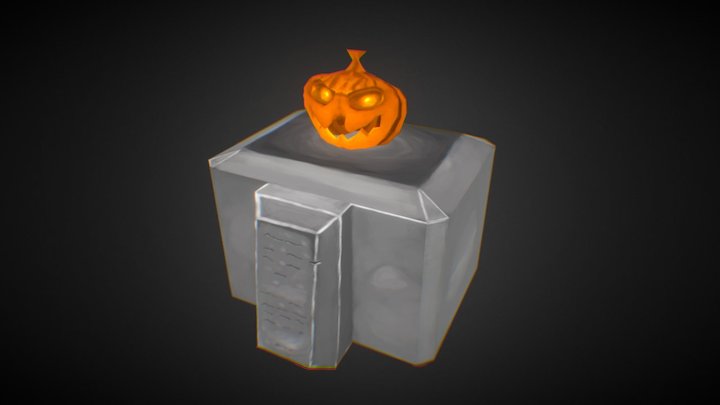Halloween Pumpkin 2016 3D Model