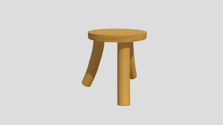 Stool1 3D Model