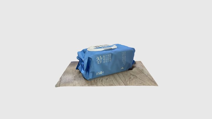 물티슈 3D Model