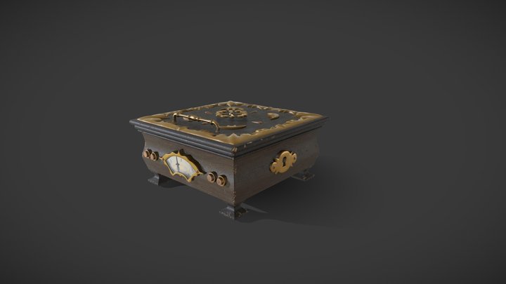 Chest prof Corcorana 3D Model