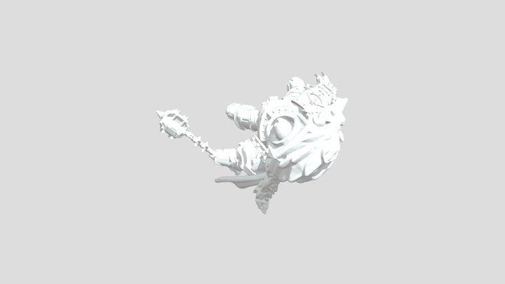 Horus Lupercal - Warmaster of Chaos 3D Model