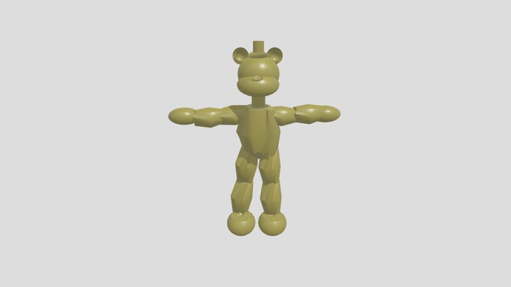 Fredbear Model (prisma3d) 3D Model