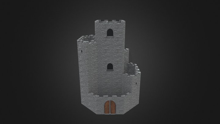 Penholder 3D Model